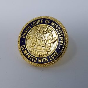 Grand Lodge of Mississippi Lapel Pin